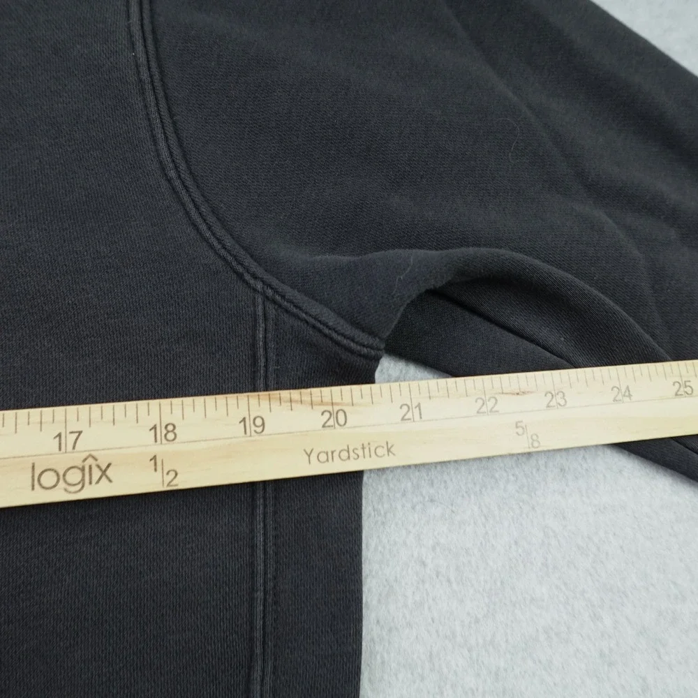 Nike Hoodie Mens Small Black Sporty Pullover Graphic Logo Sweatshirt
